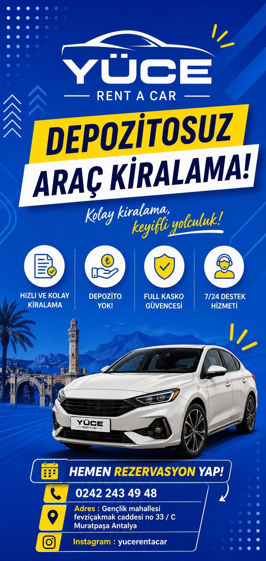 Antalya'da Depozitosuz Kiralama Nasıl Yapılır?